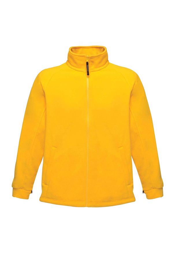 Regatta - Męska kurtka polarowa Thor III (Glowlight). Kolor: żółty. Materiał: polar. Sport: turystyka piesza