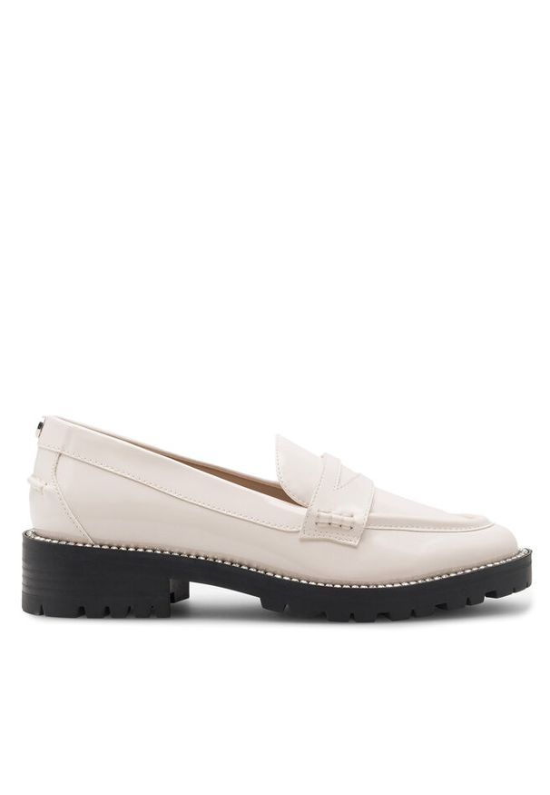 Mokasyny Nine West. Kolor: kremowy