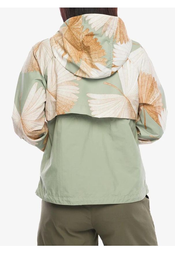 columbia - Kurtka przeciwwiatrowa damska Columbia Spire Valley Printed Windbreaker. Kolor: zielony