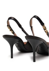 Love Moschino - LOVE MOSCHINO Sandały JA10487G1MIA0000 Czarny. Kolor: czarny. Materiał: skóra #7