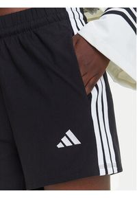 Adidas - adidas Szorty sportowe Essentials 3-Stripes JD0908 Czarny Regular Fit. Kolor: czarny. Materiał: bawełna #2