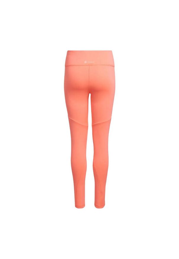 Legginsy sportowe dla dzieci Adidas G Ar 3s Opt Tight. Kolor: różowy. Materiał: elastan, poliester. Styl: sportowy