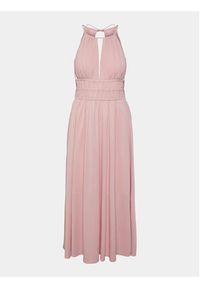 YAS Sukienka wieczorowa Olinda 26032460 Różowy Regular Fit. Kolor: różowy. Materiał: syntetyk. Styl: wizytowy #3