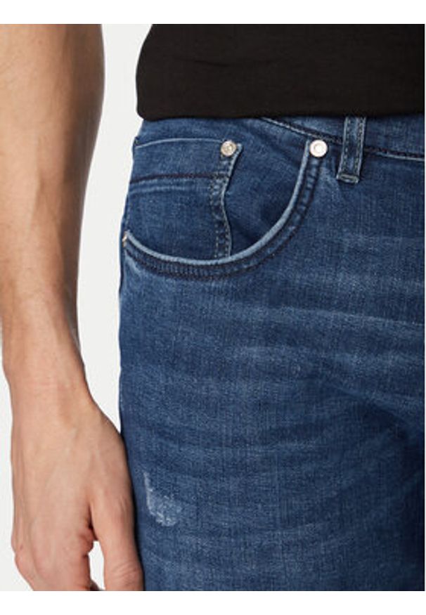 Karl Lagerfeld - KARL LAGERFELD Jeansy 265506-562843 Niebieski Tapered Fit. Kolor: niebieski