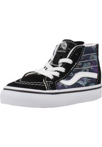 Vans - Kapcie VANS SK8-HI ZIP Czarny. Okazja: na co dzień. Kolor: czarny. Materiał: tkanina, skóra. Model: Vans SK8