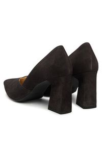 HÖGL Szpilki 0-187502-66000 Szary. Kolor: szary. Materiał: welur, skóra. Obcas: na szpilce #5