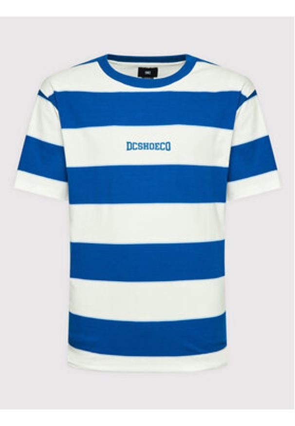 DC T-Shirt Knox ADYKT03199 Niebieski Regular Fit. Kolor: niebieski. Materiał: bawełna