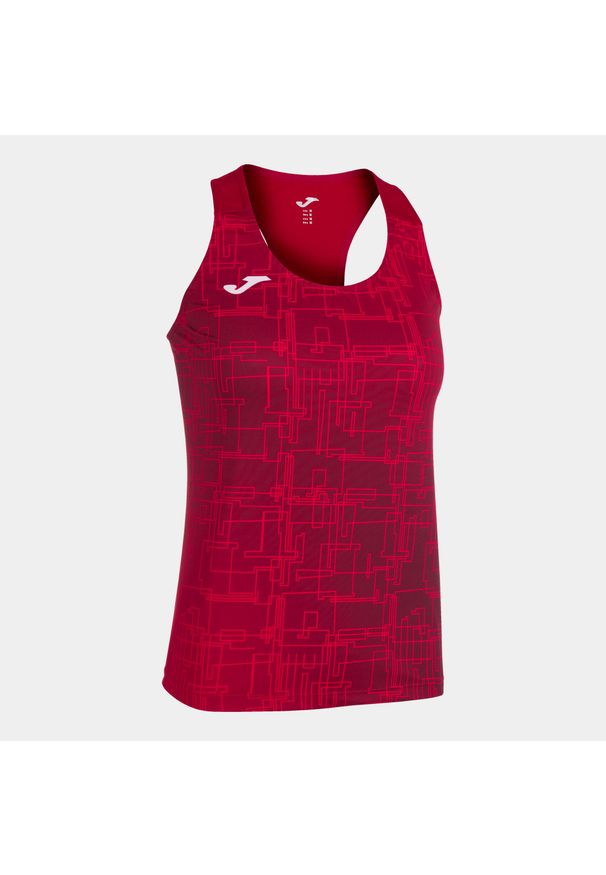 Tank top do biegania damski Joma Elite VIII. Kolor: czerwony