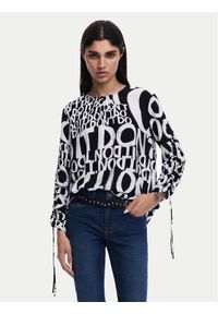 Desigual Bluzka 25SWBW04 Czarny Regular Fit. Kolor: czarny. Materiał: wiskoza #1