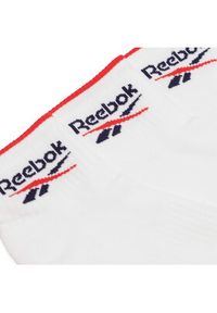 Reebok Skarpety długie R0362-SS24 (3-pack) Biały. Kolor: biały. Materiał: bawełna