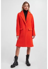 Patrizia Pepe - Płaszcz damski wełniany PATRIZIA PEPE. Materiał: wełna #4