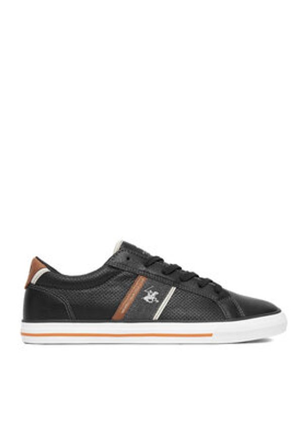 Beverly Hills Polo Club Sneakersy CEO-V5-DODO Czarny. Kolor: czarny. Materiał: skóra