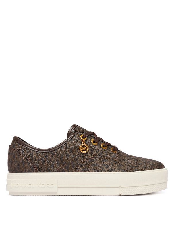 Sneakersy MICHAEL Michael Kors. Kolor: brązowy