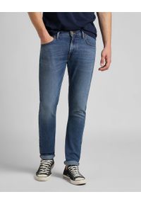 Lee - LEE LUKE MĘSKIE SPODNIE JEANSOWE DARK WORN L719GMYC