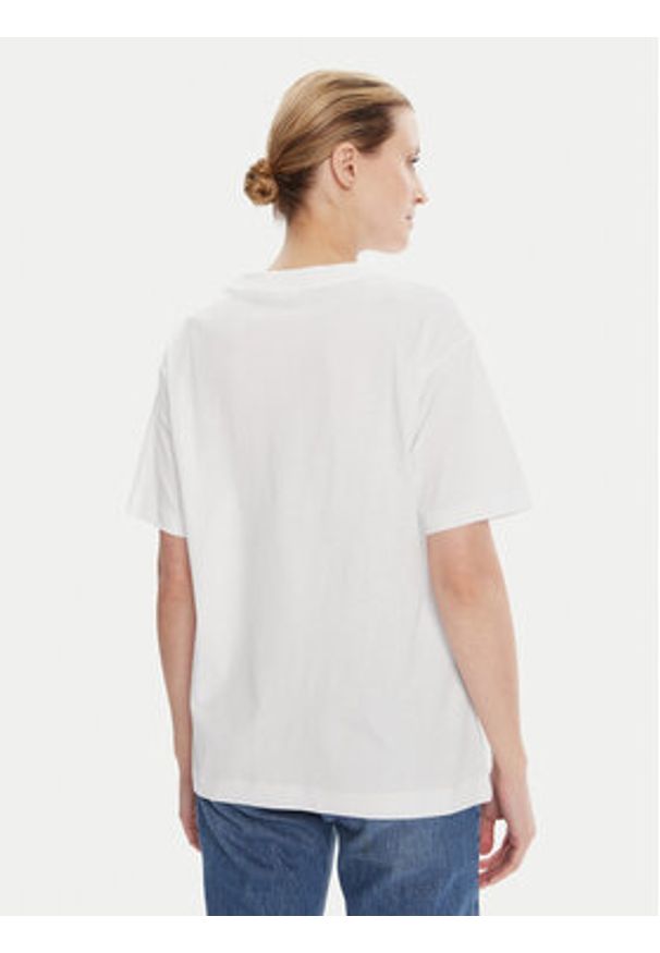 JOOP! T-Shirt 58 252JE58Tashi 30046236 Biały Regular Fit. Kolor: biały. Materiał: bawełna