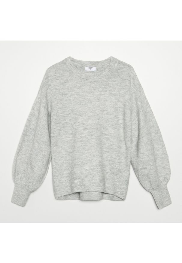 Cropp - Sweter oversize - Jasny szary. Kolor: szary