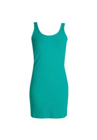 WE THE PEOPLE - Sukienka Romina z Bawełny dla Kobiet - Styl i Komfort. Kolor: zielony. Materiał: bawełna. Typ sukienki: sportowe. Styl: sportowy, elegancki