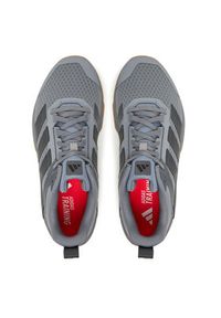 Adidas - adidas Buty na siłownię Dropset Control JQ1768 Szary. Kolor: szary. Materiał: materiał. Sport: fitness