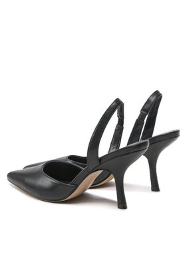 Jenny Fairy Sandały LS5925-01 Czarny. Kolor: czarny. Materiał: skóra