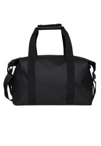 Torba Rains Hilo Weekend Bag Small 14220-01 - czarna. Kolor: czarny. Materiał: tkanina, poliester, materiał