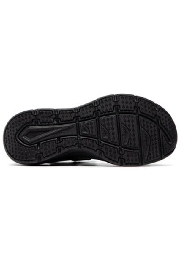 skechers - Skechers Sandały New Block 119226/BBK Czarny. Kolor: czarny. Materiał: materiał