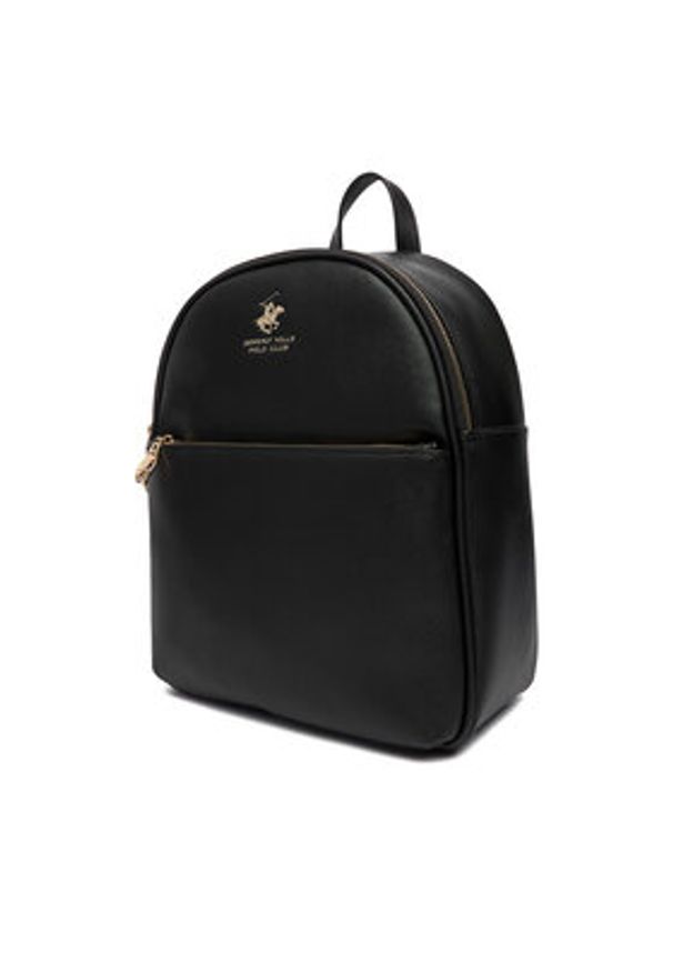 Beverly Hills Polo Club Plecak CEO-BHPC-L-004-09 Czarny. Kolor: czarny. Materiał: materiał