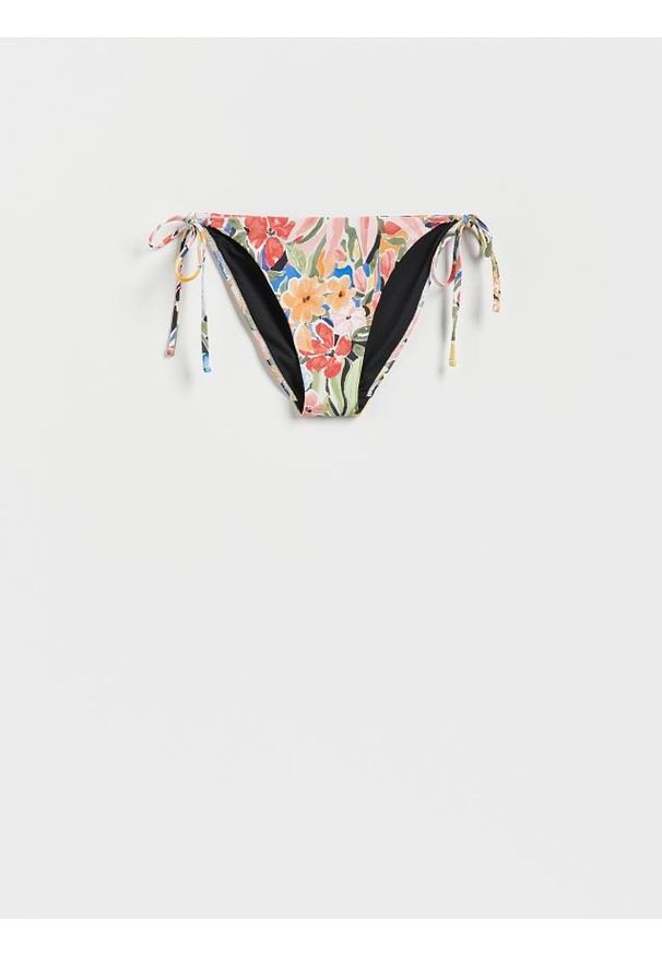 Reserved - Dół od bikini - różowy. Stan: obniżony. Kolor: różowy. Materiał: materiał