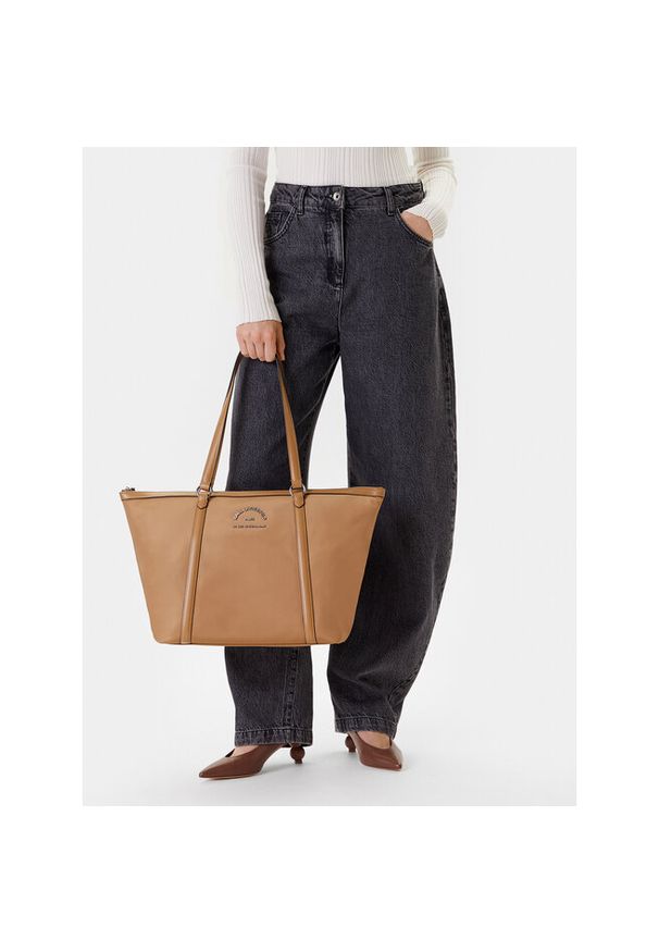 Karl Lagerfeld - Torebka KARL LAGERFELD. Kolor: brązowy