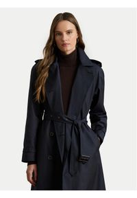 Lauren Ralph Lauren - LAUREN RALPH LAUREN Trencz 297951259004 Granatowy Straight Fit. Kolor: niebieski. Materiał: bawełna