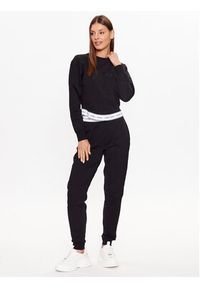 Guess Bluza O3YQ01KBS91 Czarny Regular Fit. Kolor: czarny. Materiał: bawełna #4