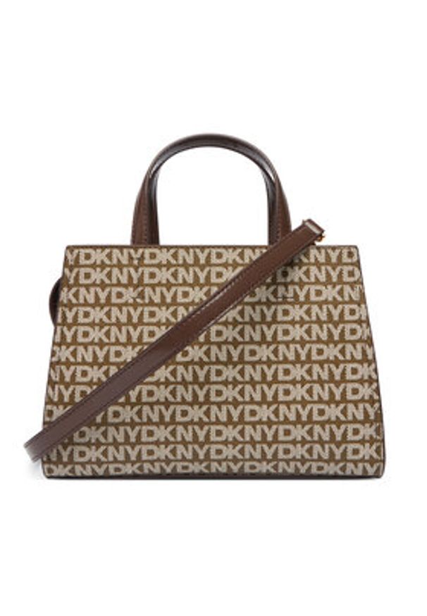 DKNY Torebka R52D5G56 Brązowy. Kolor: brązowy. Materiał: skórzane