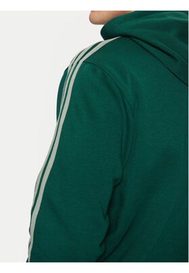 Adidas - adidas Bluza adicolor Classics 3-Stripes JP1001 Zielony Regular Fit. Kolor: zielony. Materiał: bawełna, syntetyk