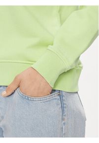 Calvin Klein Jeans Bluza Embro Badge J20J223085 Zielony Regular Fit. Kolor: zielony. Materiał: bawełna #5
