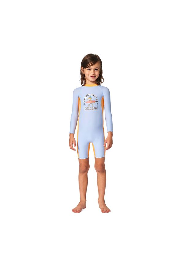 Kombinezon kąpielowy dziecięcy Rip Curl Grom Energy UPF Suit. Kolor: niebieski