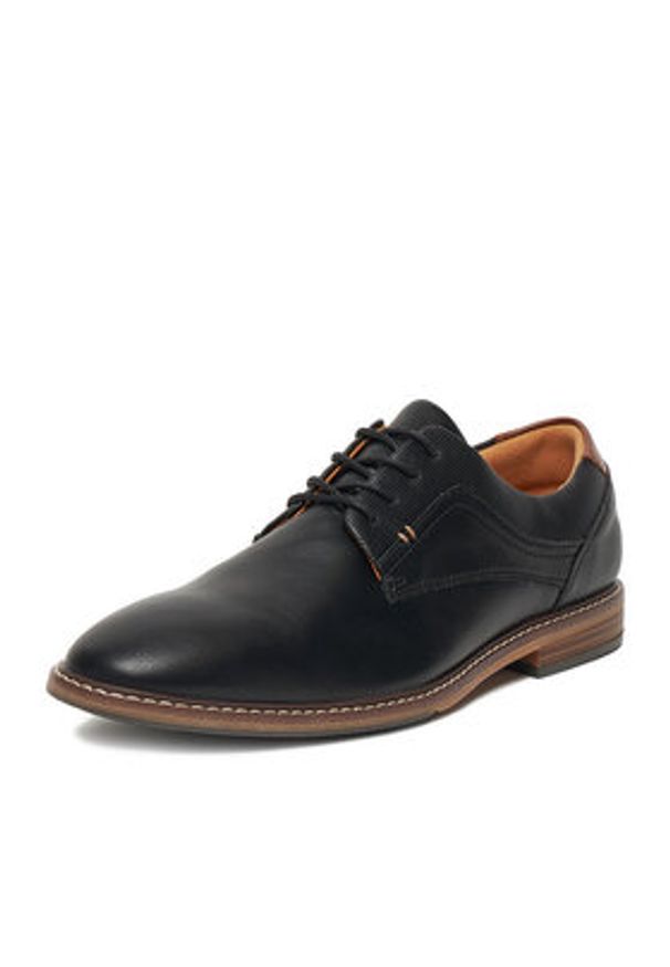 Lanetti Półbuty CEO-1896 124AM Czarny. Kolor: czarny. Materiał: materiał