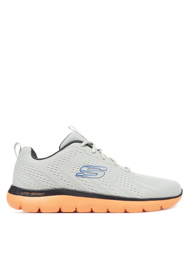 skechers - Sneakersy Skechers. Kolor: szary