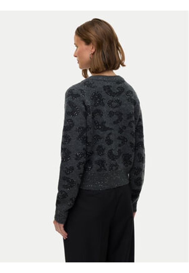 Vero Moda Kardigan Zuzu 10339337 Szary Regular Fit. Kolor: szary. Materiał: syntetyk