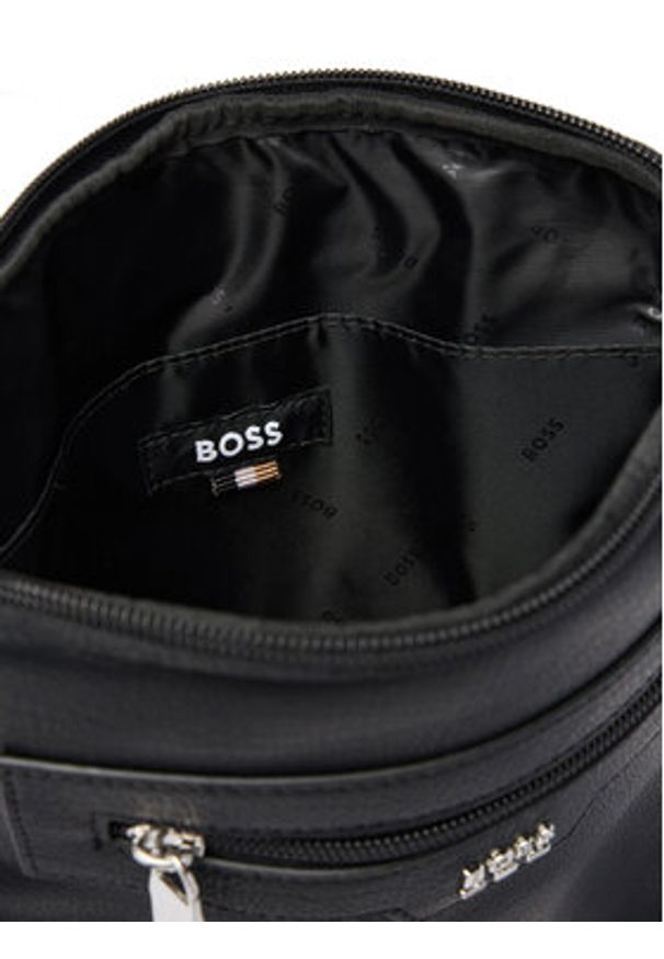 BOSS Saszetka Lewys Envelope 50562933 Czarny. Kolor: czarny. Materiał: skóra