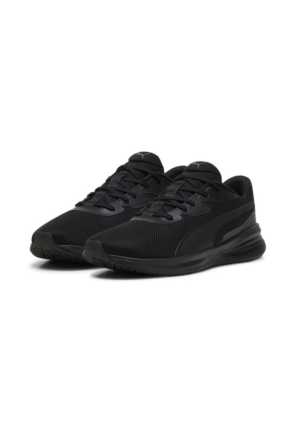 Puma - Buty do biegania Night Runner V3 PUMA Black. Kolor: czarny. Sport: fitness