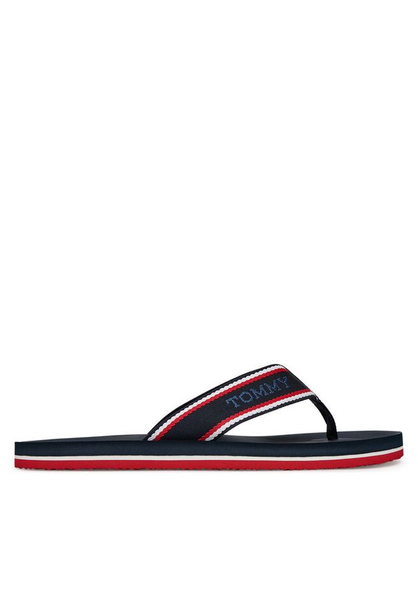 TOMMY HILFIGER - Japonki Tommy Hilfiger. Kolor: niebieski
