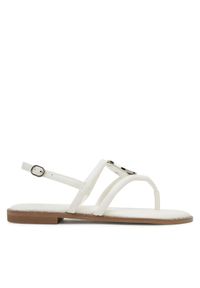 Nine West Sandały 123AL1754 Biały. Kolor: biały. Materiał: materiał, syntetyk