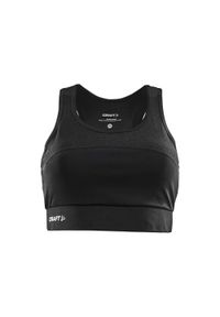 Koszulka treningowa damska Craft 1907370999000. Kolor: czarny. Materiał: poliester. Długość rękawa: bez rękawów. Sport: fitness #1