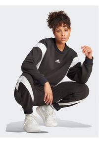 Adidas - adidas Dres Laziday IA3152 Czarny Regular Fit. Kolor: czarny. Materiał: bawełna, dresówka