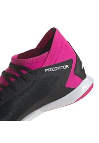 Adidas - Buty piłkarskie adidas Predator Accuracy.3 In M GW7069 czarne. Kolor: czarny. Materiał: guma. Szerokość cholewki: normalna. Sport: piłka nożna #2