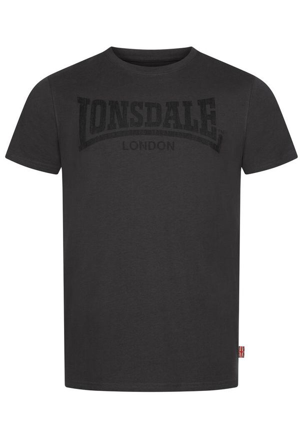 Koszulka Lonsdale Logo Kai. Kolor: wielokolorowy, szary, czarny. Materiał: bawełna