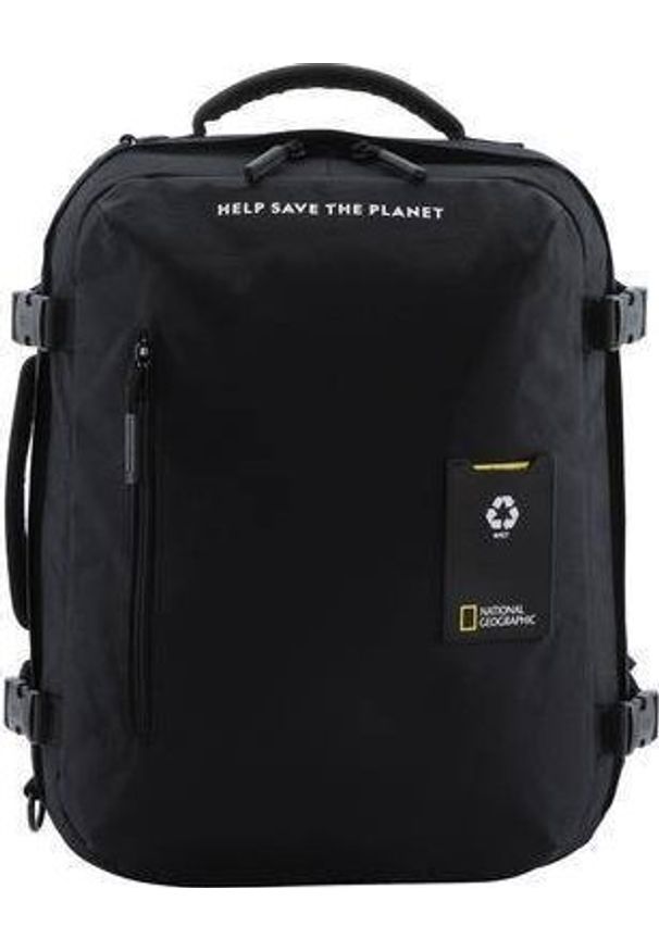 National Geographic Plecak - torba podróżna mała National Geographic OCEAN Czarna. Kolor: czarny