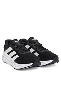 Adidas - adidas Buty do biegania adistar 4 JR0318 Czarny. Kolor: czarny. Materiał: materiał #4