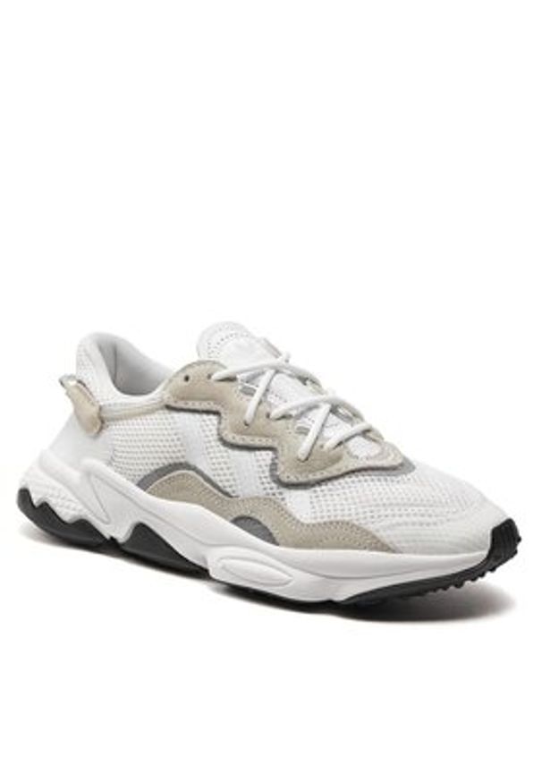 Adidas - adidas Sneakersy Ozweego EE7773 Biały. Kolor: biały. Materiał: mesh, materiał