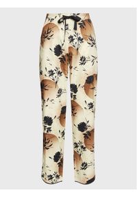 Cyberjammies Spodnie materiałowe CY9549 Écru Regular Fit. Materiał: bawełna, materiał