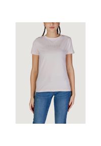 Guess Active - Koszulka crop top Kobieta GUESS ACTIVE BRIANA SS. Kolor: różowy #1